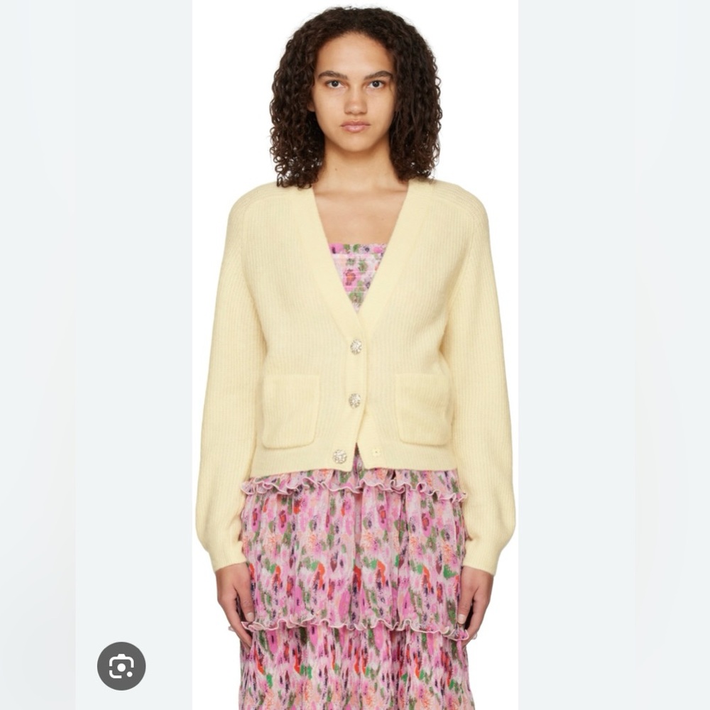Ganni Embellished Cardigan